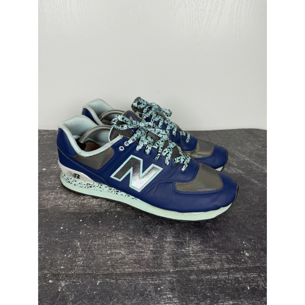NEW BALANCE 574 ATOMASPHERE PACK blue SHOES MENS MENS 12 US